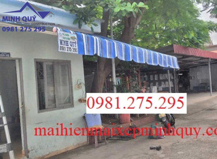 Mái hiên di động Minh Quý – Giải pháp che nắng mưa hiệu quả tại TP.HCM 