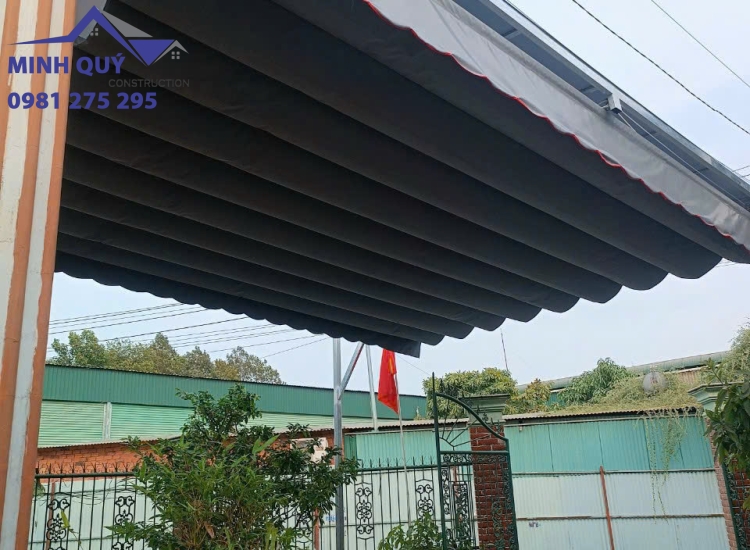 Mái xếp tự động cao cấp giá rẻ siêu bền